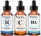 TruSkin Face Serum Trio &ndash; Hyaluronic Acid, Vitamin CRetinol Serum for Face &ndash; Anti Aging Skin Care Set for Women &ndash; Skin Care for Bright, Smooth, FirmHydrated Skin, 1 fl oz, 3 Bottles.