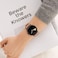 SHENGKE Women Minimalist Watch Ultra Thin Leather Strap Fashion Creative Waterproof Watch.