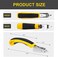 LDD Staple Remover, Staple Puller Tool with Ergonomic Handle, Upholstery and Construction Heavy Duty Staple Removers for Removing All Kinds of Nails in Furniture, Floor, Wooden Box, Photo Frame, Carpe