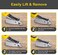 LDD Staple Remover, Staple Puller Tool with Ergonomic Handle, Upholstery and Construction Heavy Duty Staple Removers for Removing All Kinds of Nails in Furniture, Floor, Wooden Box, Photo Frame, Carpe