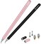 STYLUSHOME Stylus for iPad (2 Pcs, Magnetic Disc Universal Stylus Pens Touch Screens for Apple/iPhone/Ipad pro/Mini/Air/Android/Microsoft/Surface All Capacitive Touch Screens - Black/Rose Gold.