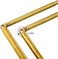 Jadive 3 Pieces Divining Rods Copper and Dowsing Pendulum for Ghost Hunting, Energy Healing, Divining Water Includes 2 Retractable Divining Rods with Copper Handle and 1 Pendulum Pendant(Gold.