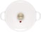 Le Creuset L'Amour Enameled Cast Iron Soup Pot, 2. 75 Quarts, White with Heart AppliqueLight Gold Knob.