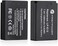 بطاريات FirstPower LP-E12 عبوة من قطعتين متوافقة مع كاميرات Canon EOS M50 و EOS M50 Mark II و EOS M و EOS M2 و EOS M10 و EOS M100 و EOS M200 و SX70 HS و Rebel SL1 الرقمية بدون مرآة.