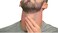 Quality Time Beard Neckline Shaper Guide; Hands-Free, Flexible, Adjustable, Beard Template, Do-it-yourself Neck Haircut Tool, Beard Lineup Shaping Guard/Stencil, Made in USA, Patented.