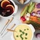 Boska Cheese Fondue Party Set - Fondue Pot Set Microwave Safe Ceramic Hot Pot Chocolate Fountain Snack - Wedding Registry Items Small Kitchen Appliances for up to 4 Persons.