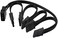 GELRHONR 4pin IDE to 15 Pin SATA Splitter Power Cable, LP4 to 5x15 Pin SATA Power Conversion Line Extension Y-Cable for Hard Disk.