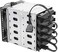 GELRHONR 4pin IDE to 15 Pin SATA Splitter Power Cable, LP4 to 5x15 Pin SATA Power Conversion Line Extension Y-Cable for Hard Disk.