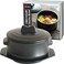ElinCube Premium Korean Stone Bowl with LidPlatter, Clay Pot for Cooking Hot Pot Dolsot Bibimbap and Soup Cookware.