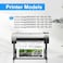 خرطوشة حبر LCL PFI-120 PFI120 أسود غير لامع سعة 130 مل بديلة لخرطوشة Canon PFI120MBK PFI-120MBK 2884C001AA لطابعات ImagePROGRAF GP-200 GP-300 TM-200 TM-205 TM-300 TM-305 TM-250 TM-255 TM-350 TM-355 (ع