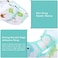 Accmor 4 Pack Long Sleeve Baby Bibs, Waterproof Sleeved Bib, Toddler Soft Bib for 6-36 Months.