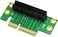 بطاقة SinLoon PCI- Express 4X Riser Card 90-Degree Adapter Card PCI-E 4X Extender Extension Card for 1U, Small Computer and Server Case (PCIE 4X).