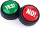 MyMealivos Funny Buzzer Button Toy - Gag Gifts, Game Addition, Stocking Stuffer (Yes No.