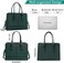 KTMOUW Women Laptop Bag Leather Work Tote 15. 6 Inch Laptop Computer Bag Business Shoulder Messenger Bag.