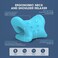 ZAMAT Neck and Shoulder Relaxer w/Magnetic Therapy Pillowcase, Neck Stretcher Chiropractic Pillows for Pain Relief, Cervical Traction Device for Relieve TMJ Headache Muscle Tension Spine Alignment.