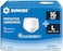 SUNKISS TrustPlus Unisex Incontinence Disposable Underwear, Large, 16 Count - Heavy Absorbency, Barrier Leak Protection, Odor Control, Soft, Flexible Fabric.