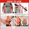 Ytonet Moving Straps, Lifting Straps for Move Furniture, 2-Person Shoulder Lifting and Moving System for Appliances, Mattresses, Heavy Objects up to 800lbs, Furniture Strap Round Sling, Orange.