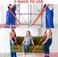 Ytonet Moving Straps, Lifting Straps for Move Furniture, 2-Person Shoulder Lifting and Moving System for Appliances, Mattresses, Heavy Objects up to 800lbs, Furniture Strap Round Sling, Orange.