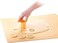 KAISHANE Silicone Cookie Stamps set for baking - Geo Geometric Figure Cookie Stamps with Handle and 6 Silicone Stamps High Heat Resistant to 480&Atilde;&sbquo;F Yellow Color.