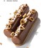 قالب سيليكون أسطواني من OCPO Kitchen لخبز كعكة الموس، قوالب خبز سيليكون ثلاثية الأبعاد للكعك، والحلويات الفرنسية، وشوكولاتة المعجنات، وقوالب تزيين الكيك، شكل أسطواني ثلاثي الأبعاد (8 تجاويف).
