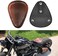 DREAMIZER Bobber Motorcycle Solo Seat Compatible With Sportster XL 1200 883 48 Dyna Brown.