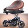 DREAMIZER Bobber Motorcycle Solo Seat Compatible With Sportster XL 1200 883 48 Dyna Brown.