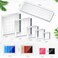 Zonon 22 Pieces Acrylic Stamp Blocks Tools Set Include 6 Stamp Blocks Acrylic Stamping Clear Block, 4 Transparent Silicone Clear Stamps Seal, 12 Craft Ink Pad Stamp Pad for Scrapbooking Card Making.