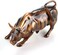 Torkia International Inc. Official Licensed Bronze Wall Street Bull Stock Market NYC Figurine Statue (X-Large.