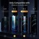 UNBREAKcable Tempered Glass Privacy Screen for iPhone 12/12 Pro [Pack of 2], Privacy Screen Protector for iPhone 12/12 Pro 6. 1 Inch, Anti-Spy Privacy Protective Glass, Scratch-Resistant,.