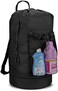 Dalykate Backpack Laundry Bag with Shoulder Straps and Mesh Pocket Durable Nylon Clothes Hamper Bag with Drawstring Closure for College, Travel, Laundromat, Apartment.