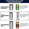 عازل YETI Rambler سعة 12 أونصة لعلب الصودا الصلبة النحيفة، باللون الكحلي.