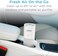 Pure Enrichment PureZone Mini Portable Air Purifier - True HEPA Filter Cleans Air, Helps Alleviate Allergies, Eliminates SmokeMoreIdeal for Traveling, Home, and Office Use (White.