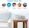 Pure Enrichment PureZone Mini Portable Air Purifier - True HEPA Filter Cleans Air, Helps Alleviate Allergies, Eliminates SmokeMoreIdeal for Traveling, Home, and Office Use (White.