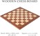 A&amp;A AA 18. 875" Professional Wooden Tournament Chess Board/MahoganyMaple Inlaid /2. 0" Squares w/Notation.