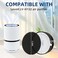APPLIANCEMATES LV-H132 Replacement Filter for LEVOIT LV-H132-RF Air Purifier Replacement Filter H13 True HEPA Filter Compatible with Levoit LV-H132, 3-in-1 Filtration System 2 Pack.