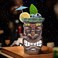 LINALL Tiki Mugs Cocktail Set of 4 - Large Tumblers Ceramic Hawaiian Luau Party Mugs Drinkware, Cute Exotic Cocktail Glasses, Tiki Bar Professional Hawaiian Party Barware, TKSET0005&hellip;.