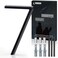 VONDERSO 5 Inch Floating House Number 7, Black Metal Modern Outdoor Address Sign for Yard Street and Mailbox, Zinc Alloy Solid Address Numbers and Letters with Exquisite Drawing Process.