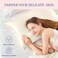 BEDELITE Satin Pillowcase for Hair and Skin, Super Soft and Cooling Similar to Silk Pillow Cases 2 Pack with Envelope Closure, Gift for Women Men(20"x30" Queen Size, Beige.