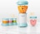 NutriBullet NBY-50100 Baby Complete Food-Making System, 32-Oz, White, Blue, Clear.
