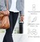 Pure Enrichment PureZone Mini Portable Air Purifier - Cordless True HEPA Filter Cleans AirEliminates 99. 97% of Dust, Odors,Allergens Close to You - Cars, School,Office (Black.