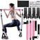 Bbtops Pilates Bar Kit with Resistance Bands,3-Section Pilates Bar with Stackable Bands Workout Equipment for Legs,Hip,Waist and Arm,Exercise Fitness Equipment for WomenMen Home Gym Yoga Pilates.