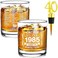 Yangmics Direct Old Fashioned Gl-1981-Vintage 1981 old time information 10. 25oz Whiskey Rocks Glass -40th Birthday Aged to Perfection - 40 years old gifts Bourbon Scotch Lowball Old Fashioned-1PCS.