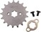 Magkowar 428 Front Enigine Sprocket with Retainer Plate Sets for Motorcycle Dirt Bike (428-17mm, 17T.