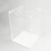 NANEEZOO Magnetic Acrylic Reptile Cage, 6"x6"x9" Tall Enclosure Transparent Reptile Breeding Box Terrarium Tank for Tarantula Scorpion Sling Isopods Invertebrates Insect Mantis.