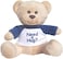 Hug-a-BooBoo Super Cute and Cuddly 6 Inch Plush Mini Teddy Bear from with Need a Hug. Message T-Shirt. Great for Gift, Gift Basket.