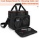 Trunab Travel Carrying Case Compatible with Jackery Explorer 1000, Portable Power Station Storage Bag with Waterproof Bottom and Front Pockets for Charging Cable and Accessories.