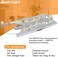 Blutoget 3387747 PS11741416 Dryer Heating Element - Fit for Whirlpool Amana Ken-more Kitchen-Aid Dryer - Replaces WP3387747 W11344457 W11045584 AP6008281 AP2947033 PS344597 MEDC700VW0 GEW9200lW1.