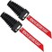 Coitak Muffler Exhaust Wash Plug, 1. 1"-1. 8" Wash Plug for Motorcycle Bike 2 Stroke Rubber Exhaust Silencer (2 Pack(1. 1-1. 8".