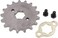Magkowar 420 Front Enigine Sprocket with Retainer Plate Sets for Motorcycle Dirt Bike (420-20mm, 17T.
