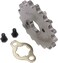 Magkowar 420 Front Enigine Sprocket with Retainer Plate Sets for Motorcycle Dirt Bike (420-20mm, 17T.